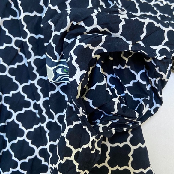 Seattle Seahawks Pajama Pants with Pockets - Picture 4 of 7